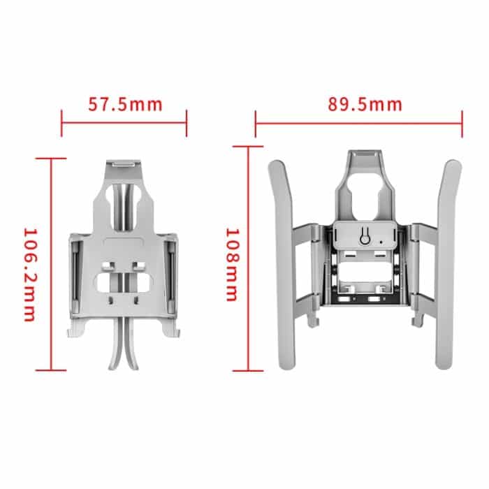 Für DJI Mini 4 Pro STARTRC LED-Licht, zusammenklappbares, erhöhtes Fahrwerks-Trainingsgestell, For DJI Mini 4 Pro LED Light – Bild 8