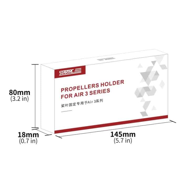 Für DJI Air 3S / Air 3 STARTRC Drone PU Propeller Halter, For DJI Air 3S / Air 3 – Bild 8