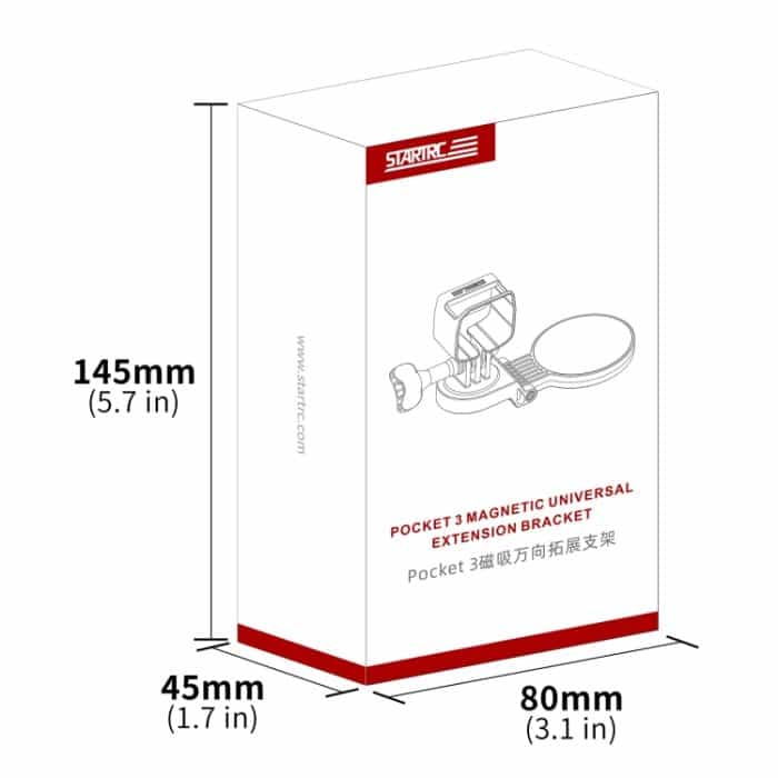 Für DJI OSMO Pocket 3 STARTRC Magnetische Universal-Erweiterungshalterung, For DJI OSMO Pocket 3 Magnetic Expansion Bracket – Bild 7