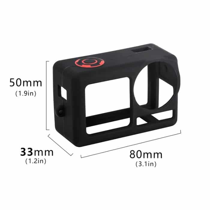 Für DJI Osmo Action 5 Pro STARTRC Silikon-Schutzhülle mit Objektivabdeckung – Bild 8