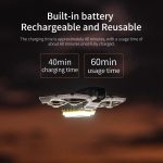 Für DJI Neo STARTRC LED-Licht Klappbares, absturzsicheres, erhöhtes Fahrwerk-Trainingsgestell, For DJI Neo – Bild 4