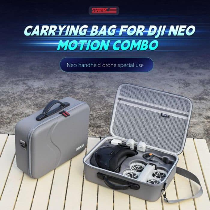 Für DJI Neo STARTRC Verbesserte Schulter PU Lagerung Tasche Handtasche, For DJI Neo Upgraded – Bild 5