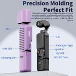 Für DJI OSMO Pocket 3 STARTRC 5 in 1 Gehäuselinse Griff Bildschirm Silikon TPU Hülle, 5 in 1 Case – Bild 3