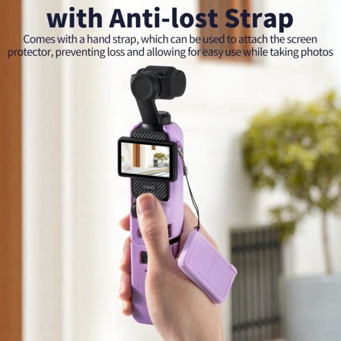 Für DJI OSMO Pocket 3 STARTRC 5 in 1 Gehäuselinse Griff Bildschirm Silikon TPU Hülle, 5 in 1 Case – Bild 5
