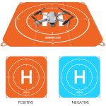 Startrc 65cm Tragbare faltbare quadratische Parkabschürze-Landungspolster für DJI FPV / Mini 2 / MAVIC AIR 2 / AIR 2S