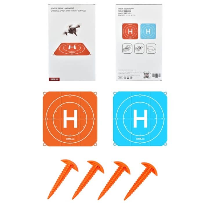 Startrc 65cm Tragbare faltbare quadratische Parkabschürze-Landungspolster für DJI FPV / Mini 2 / MAVIC AIR 2 / AIR 2S – Bild 9