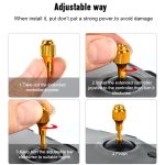 2 Stück STARTRC Drohnen-Fernbedienung, einziehbare Einstellwippen aus Aluminiumlegierung für DJI Air 2S / Mini 2 / Mavic Air 2, For DJI Air 2S / Mini 2 / Mavic Air 2 – Bild 5