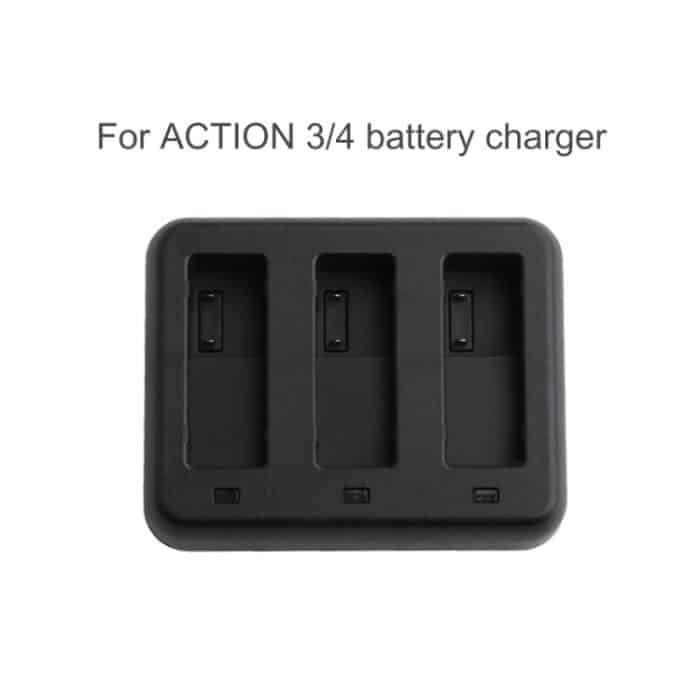 Für DJI Osmo Action 4/3 Tri-Slot Akkus Schnellladegerät, 5V 2A Tri-Slot Batteries Charger – Bild 2