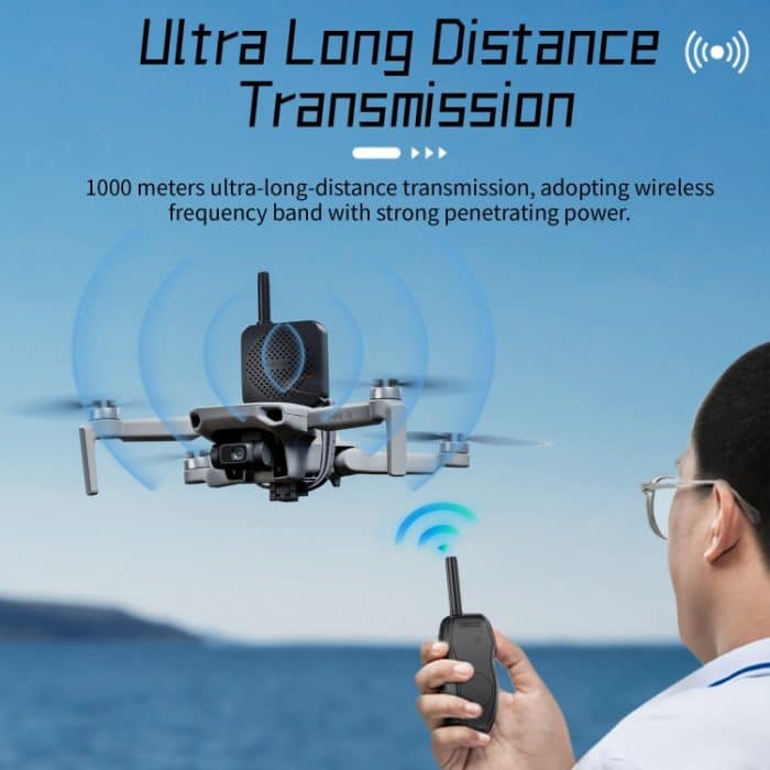 STARTRC Drone Megaphon Drahtloser tragbarer Lautsprecher 1KM Steuerung für DJI Mavic / Air / Mini Serie, 1KM Control – Bild 3