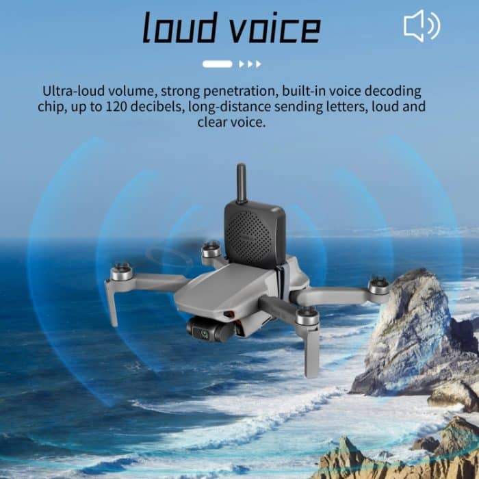 STARTRC Drone Megaphon Drahtloser tragbarer Lautsprecher 1KM Steuerung für DJI Mavic / Air / Mini Serie, 1KM Control – Bild 4