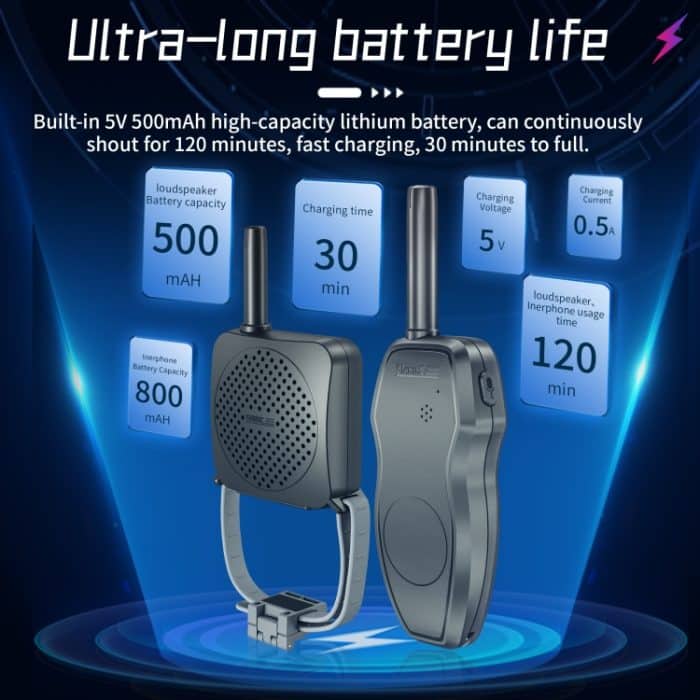 STARTRC Drone Megaphon Drahtloser tragbarer Lautsprecher 1KM Steuerung für DJI Mavic / Air / Mini Serie, 1KM Control – Bild 5