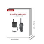 STARTRC Drone Megaphon Drahtloser tragbarer Lautsprecher 1KM Steuerung für DJI Mavic / Air / Mini Serie, 1KM Control – Bild 9