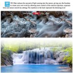 JSR Drone 3 in 1 Variable VND 2-5 Stop + VND 6-9 Stop + NIGHT Filter zur Reduzierung der Lichtverschmutzung für DJI MAVIC Air 2 – Bild 4