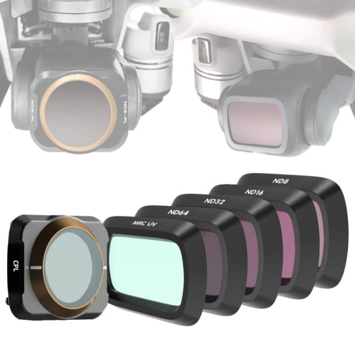 JSR-Drohne 4 in 1 UV + CPL + ND8 + ND16 + ND32 + ND64 Objektivfilter für DJI MAVIC Air 2 – Bild 1