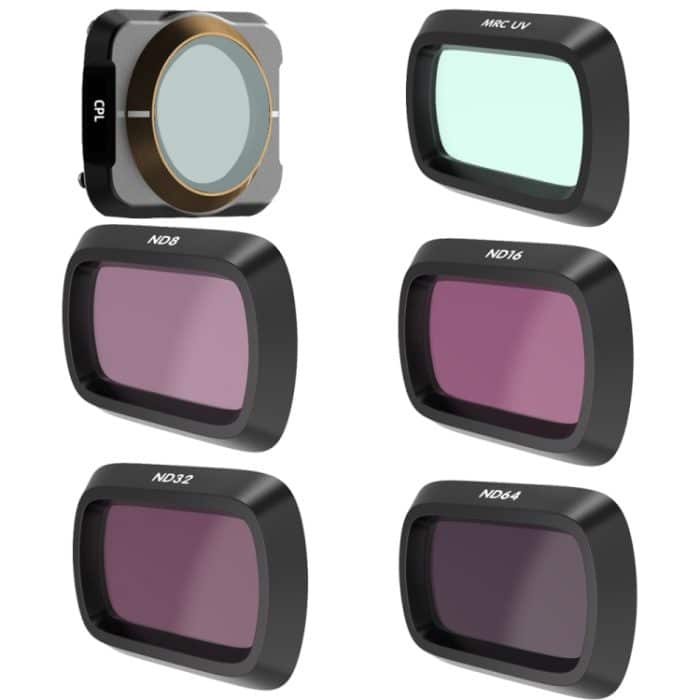 JSR-Drohne 4 in 1 UV + CPL + ND8 + ND16 + ND32 + ND64 Objektivfilter für DJI MAVIC Air 2 – Bild 2