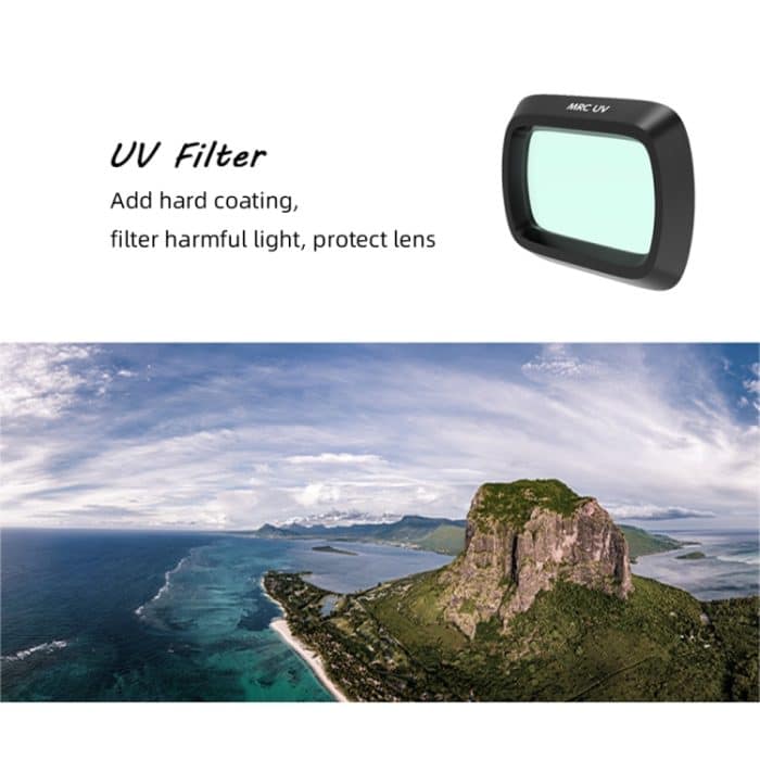 JSR-Drohne 4 in 1 UV + CPL + ND8 + ND16 + ND32 + ND64 Objektivfilter für DJI MAVIC Air 2 – Bild 7