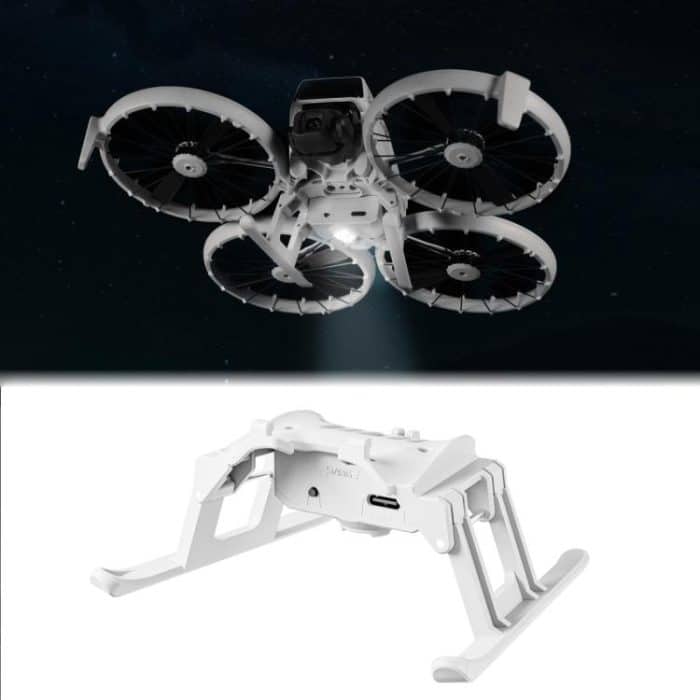 For DJI Flip STARTRC LED Light Folding Heightened Landing Gear Training Rack – Bild 1
