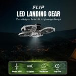 For DJI Flip STARTRC LED Light Folding Heightened Landing Gear Training Rack – Bild 4
