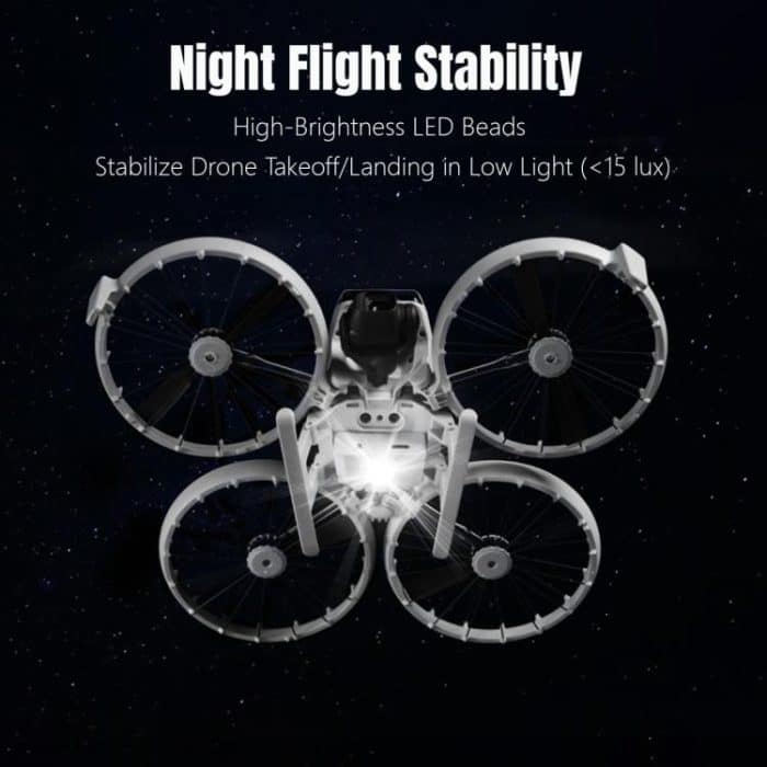 For DJI Flip STARTRC LED Light Folding Heightened Landing Gear Training Rack – Bild 5