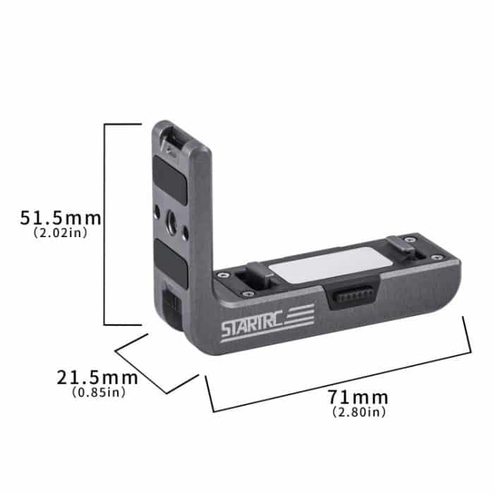 For DJI Osmo Action 5 Pro / 4 / 3 STARTRC L-shaped Magnetic Quick Release Bracket, For DJI Osmo Action 5 Pro / 4 / 3 L-shaped – Bild 2