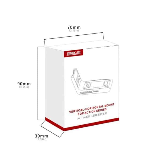 For DJI Osmo Action 5 Pro / 4 / 3 STARTRC L-shaped Magnetic Quick Release Bracket, For DJI Osmo Action 5 Pro / 4 / 3 L-shaped – Bild 3