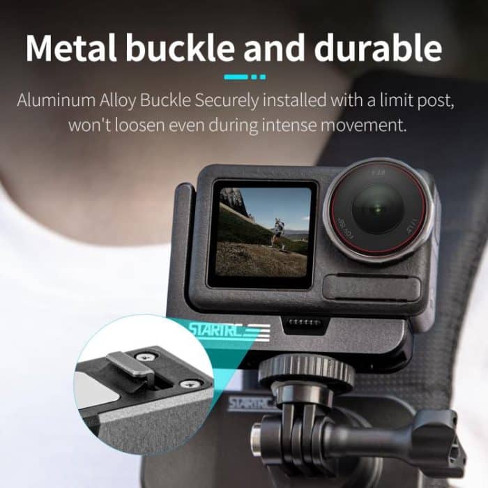 For DJI Osmo Action 5 Pro / 4 / 3 STARTRC L-shaped Magnetic Quick Release Bracket, For DJI Osmo Action 5 Pro / 4 / 3 L-shaped – Bild 7