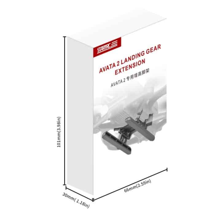 Für DJI AVATA 2 STARTRC klappbares, erhöhtes Fahrwerks-Trainingsgestell, For DJI AVATA 2 – Bild 8