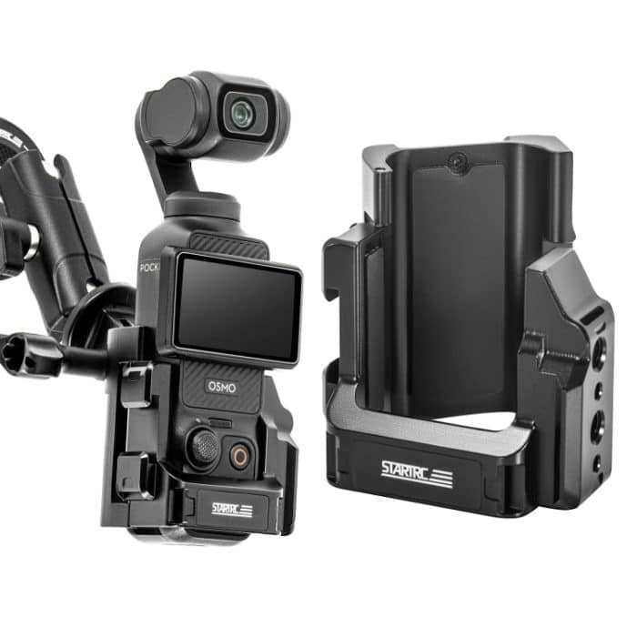 Für DJI OSMO Tasche 3 STARTRC Metall Schutz Rahmen Käfig Expansion Adapter Halterung, For DJI OSMO Pocket 3 Metal Protection Frame – Bild 1
