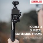 Für DJI OSMO Tasche 3 STARTRC Metall Schutz Rahmen Käfig Expansion Adapter Halterung, For DJI OSMO Pocket 3 Metal Protection Frame – Bild 2