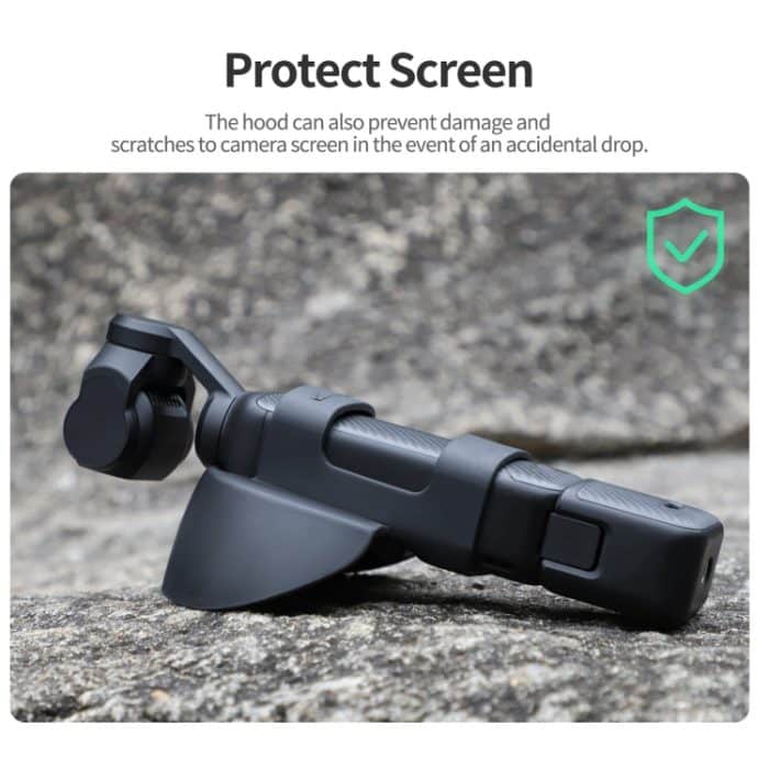 Für DJI OSMO Pocket 3 Sunnylife Sonnenschutz-Bildschirmschutzhaube, Screen Hood – Bild 5