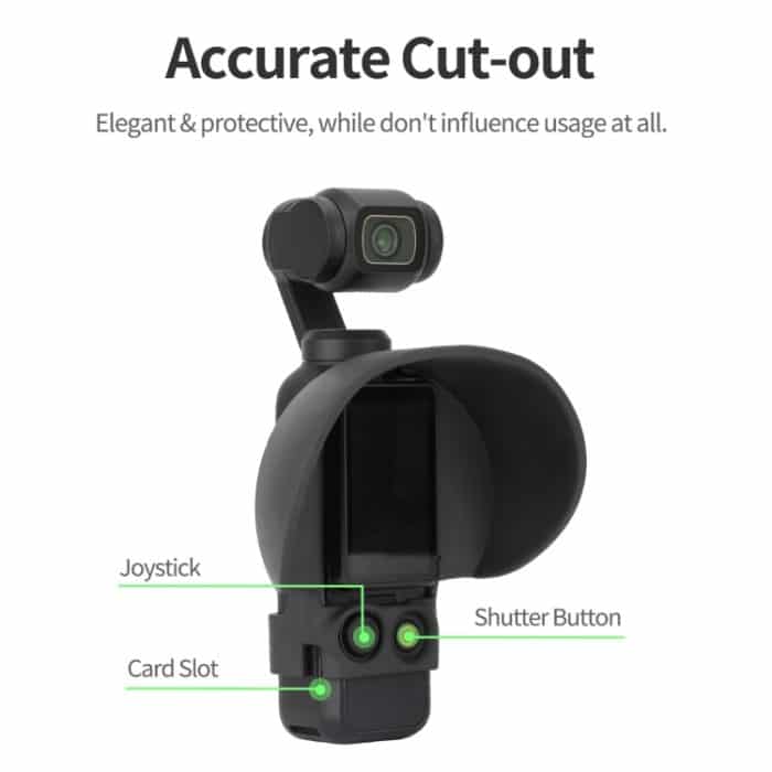 Für DJI OSMO Pocket 3 Sunnylife Sonnenschutz-Bildschirmschutzhaube, Screen Hood – Bild 6