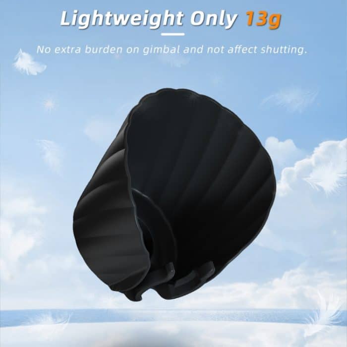 Für DJI OSMO Pocket 3 Sunnylife Sunshade Lens Protective Cover Hood, Lens Hood – Bild 6