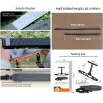 Für DJI RC 2/1 Sunnylife ZJ764 Controller Griff Taille Unterstützung Tischplatte Halterung Neck Strap Haken Aufhänger Halterung – Bild 6