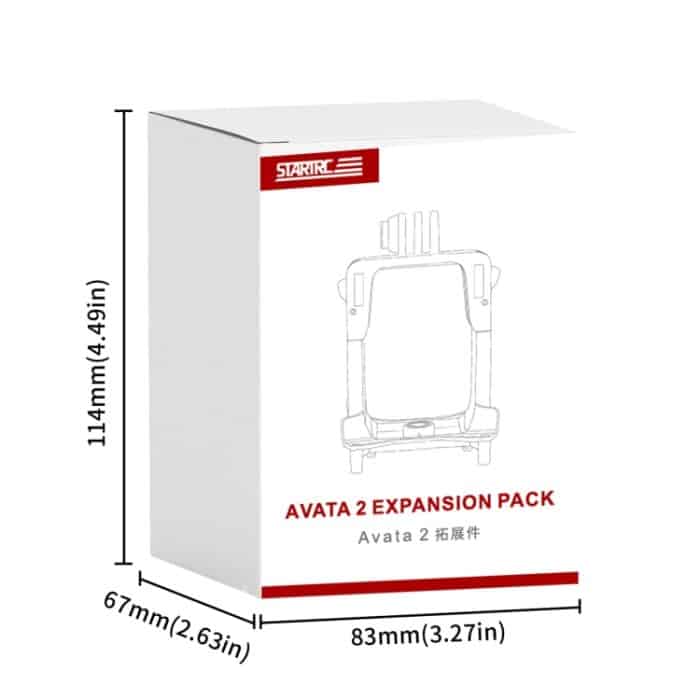 Für DJI Avata 2 STARTRC Action Kamera Halter Halterung Drone Erweiterung Halterung, For DJI Avata 2 Expansion Bracket – Bild 9