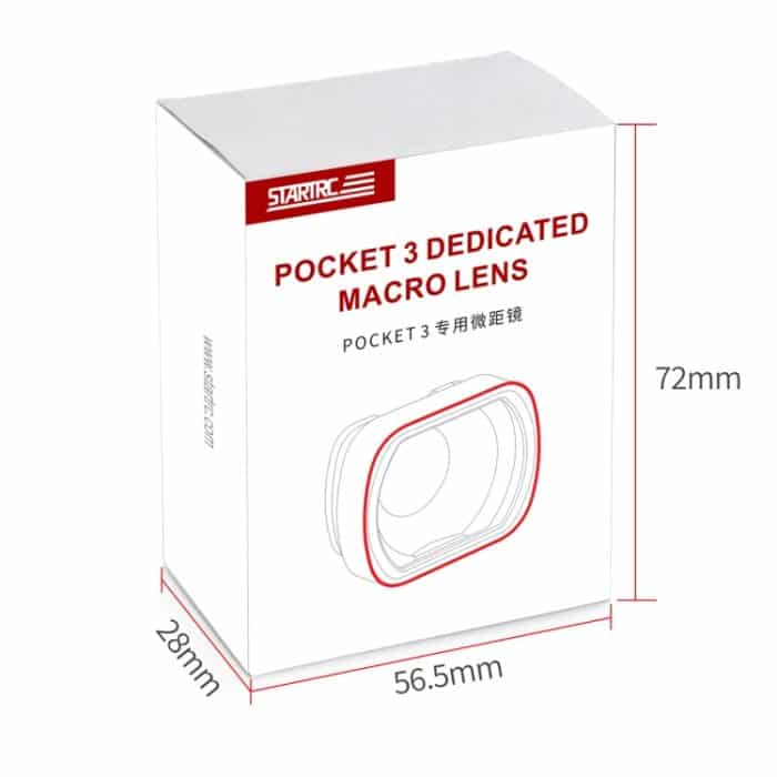 Für DJI OSMO Pocket 3 STARTRC 10X Makro-Objektivfilter, 10X Macro – Bild 8