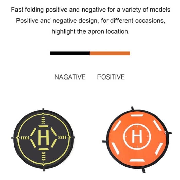 STARTRC RC Drone Quadcopter Tragbare Parkschürze Schnellklappbare Parkfläche für DJI Mavic Mini / Mavic Air 2, Durchmesser: 56 cm – Bild 4