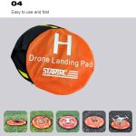 STARTRC RC Drone Quadcopter Tragbare Parkschürze Schnellklappbare Parkfläche für DJI Mavic Mini / Mavic Air 2, Durchmesser: 56 cm – Bild 8