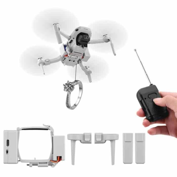 For DJI Mini 2 / Mavic Mini Air-Dropping System Thrower Parabolic, For DJI Mini 2 / Mavic Mini – Bild 1