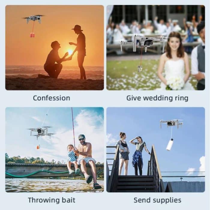 For DJI Mini 2 / Mavic Mini Air-Dropping System Thrower Parabolic, For DJI Mini 2 / Mavic Mini – Bild 6