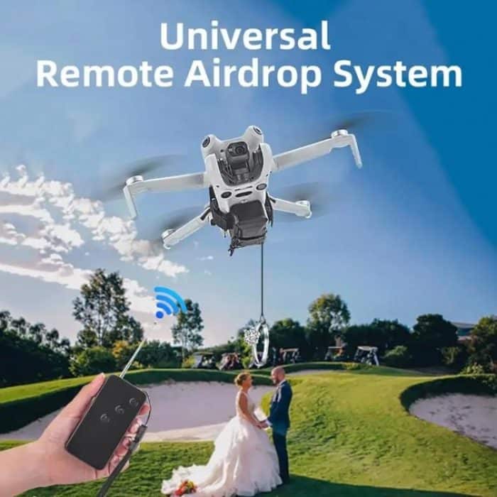 BRDRC Air-Dropping System Drone Thrower Parabolic For DJI Mini 4 Pro / 3 Pro / Air 3 / Mavic 3 / 3 Pro, For DJI Mini 4 Pro / 3 Pro / Air 3 / Mavic 3 / 3 Pro – Bild 3