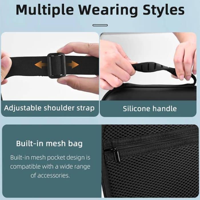 For DJI OSMO Pocket 3 Full Set Portable Carrying Case Shoulder Storage Bag, For DJI OSMO Pocket 3 – Bild 14