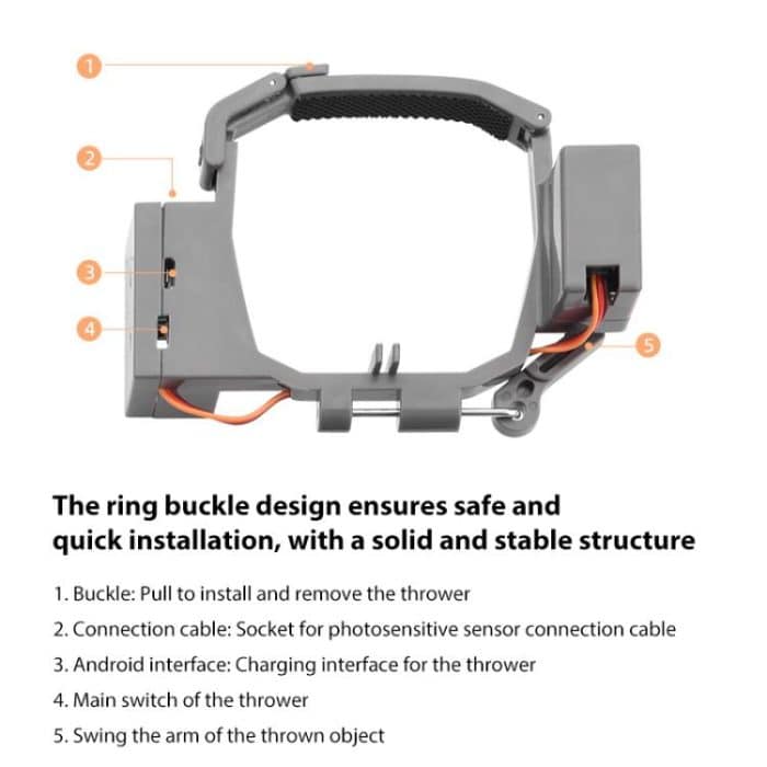 For DJI Mavic Pro Air-Dropping System Thrower Parabolic, For DJI Mavic Pro – Bild 6