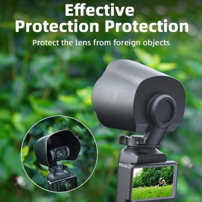 For DJI OSMO Pocket 3 BRDRC Sunshade Lens Protective Cover Hood, For DJI OSMO Pocket 3 – Bild 8
