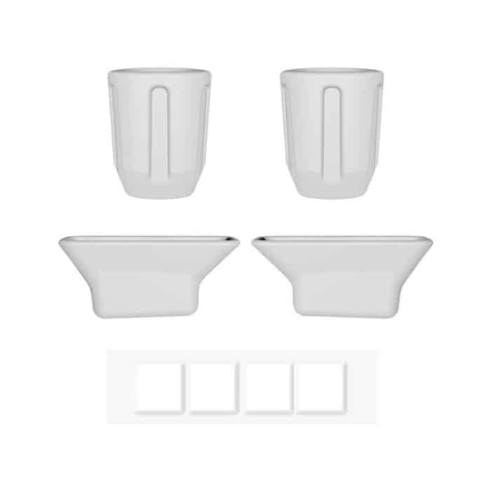 For DJI Mavic Air 2S BRDRC Drone Legs Feet Cover Protective Pad Dust-proof Cover, For DJI Mavic Air 2S – Bild 2