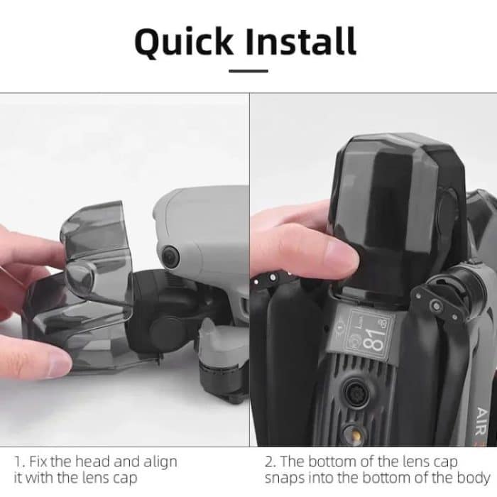 For DJI Air 3 BRDRC Lens Protective Cover Gimbal Cover, For DJI Air 3 – Bild 10