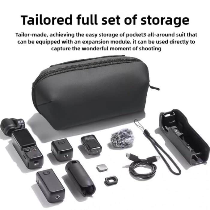 For DJI OSMO Pocket 3 Portable Carrying Case Body Storage Bag with Strap – Bild 5