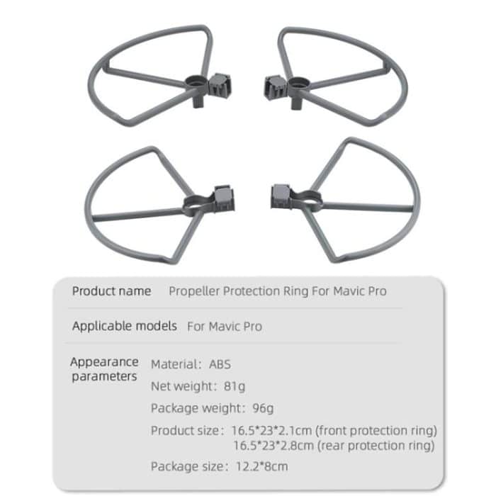 For DJI Mavic Pro BRDRC Drone Propeller Protective Guard Anti-collision Ring, For DJI Mavic Pro – Bild 4