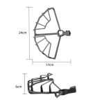 For DJI Mavic 2 Pro / Zoom BRDRC Drone Propeller Protective Guard Anti-collision Ring, For DJI Mavic 2 Pro / Zoom Surround – Bild 3