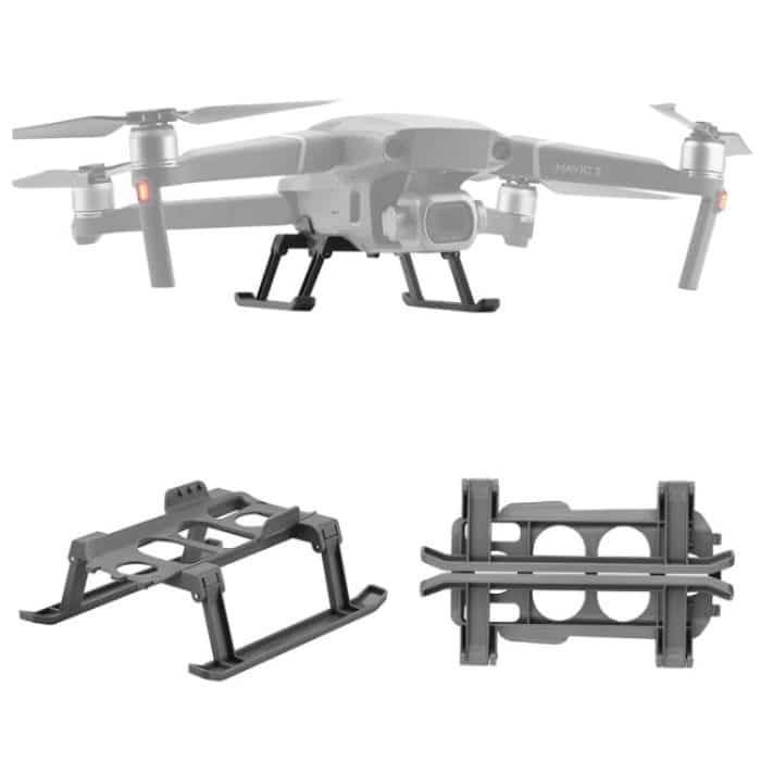 For DJI Mavic 2 BRDRC Sled Folding Heightened Landing Gear Training Rack, For DJI Mavic 2 – Bild 1