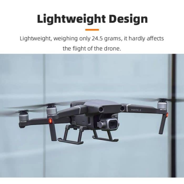 For DJI Mavic 2 BRDRC Sled Folding Heightened Landing Gear Training Rack, For DJI Mavic 2 – Bild 8